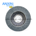 Factory Sale Vsm Zk765 4.5" Blue Zirconia Abrasive Flap Disc with Metal Screw